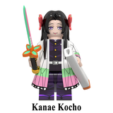 Load image into Gallery viewer, Kanae Kocho Demon Slayer LEGO-compatible minifigure | custom brick toy figure