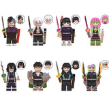 Load image into Gallery viewer, Demon Slayer minifigure set Genya Shinazugawa, Gyomei Himejima, Kanao Tsuyuri LEGO-compatible building block toys | 8-piece