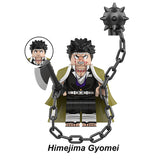 Load image into Gallery viewer, Gyomei Himejima Stone Breathing Demon Slayer LEGO-compatible minifigure | custom brick toy figure