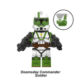 Load image into Gallery viewer, Doomsday Commander Soldier Custom Galactic Warrior LEGO-compatible minifigure | custom brick minifigures