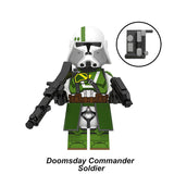 Load image into Gallery viewer, Doomsday Commander Soldier Heavy Infantry Custom LEGO-compatible minifigure | custom brick minifigures