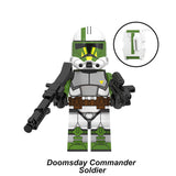 Load image into Gallery viewer, Doomsday Commander Soldier Scout Trooper Custom LEGO-compatible minifigure | custom brick minifigures