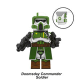 Load image into Gallery viewer, Doomsday Commander Soldier Galactic Guard Custom LEGO-compatible minifigure | custom brick minifigures