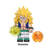 Load image into Gallery viewer, Gotenks Dragon Ball LEGO-compatible minifigure | custom brick toy figure