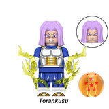 Load image into Gallery viewer, Trunks Dragon Ball LEGO-compatible minifigure | custom brick toy figure