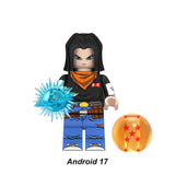 Load image into Gallery viewer, Android Dragon Ball LEGO-compatible minifigure | custom brick toy figure