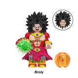 Load image into Gallery viewer, Broly Dragon Ball LEGO-compatible minifigure | custom brick toy figure
