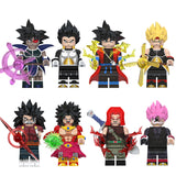 Load image into Gallery viewer, Dragon Ball minifigure set Broly, Bardock, Cumber LEGO-compatible building block toys | 8-piece set