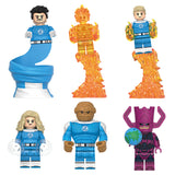 Load image into Gallery viewer, Fantastic Four Marvel Collection: Series 2 — 6-Piece Custom Minifigure Set