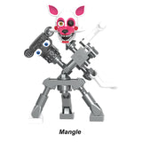 Load image into Gallery viewer, Mangle Fnaf LEGO-compatible minifigure | custom brick toy figure
