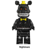Load image into Gallery viewer, Nightmare Fnaf LEGO-compatible minifigure | custom brick toy figure