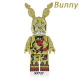 Load image into Gallery viewer, Springtrap Five Nights at Freddy's LEGO-compatible minifigure | custom brick minifigures