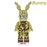 Load image into Gallery viewer, Springtrap Five Nights at Freddy's LEGO-compatible minifigure | custom brick minifigures