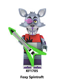 Load image into Gallery viewer, Five Nights At Freddy's Collection: Series 4 — 8-Piece Custom Minifigure Set