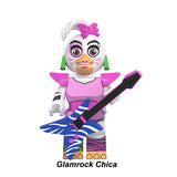 Load image into Gallery viewer, Glamrock Chica Five Nights at Freddy's LEGO-compatible minifigure