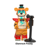 Load image into Gallery viewer, Glamrock Freddy Five Nights at Freddy's LEGO-compatible minifigure
