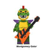Load image into Gallery viewer, Montgomery Gator (Monty) Five Nights at Freddy's LEGO-compatible minifigure
