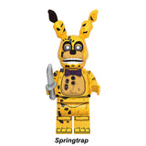 Load image into Gallery viewer, Springtrap Five Nights at Freddy's LEGO-compatible minifigure