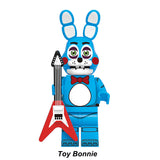 Load image into Gallery viewer, Toy Bonnie Five Nights at Freddy's LEGO-compatible minifigure