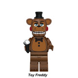 Load image into Gallery viewer, Toy Freddy Five Nights at Freddy's LEGO-compatible minifigure