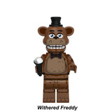 Load image into Gallery viewer, Withered Freddy Five Nights at Freddy's LEGO-compatible minifigure