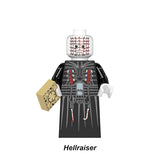 Load image into Gallery viewer, Hellraiser Pinhead Horror Movie LEGO-compatible minifigure | custom brick minifigures