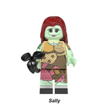 Load image into Gallery viewer, Sally Nightmare Before Christmas LEGO-compatible minifigure | custom brick minifigures