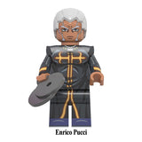 Load image into Gallery viewer, Enrico Pucci JoJo's Bizarre Adventure LEGO-compatible minifigure | custom brick minifigures