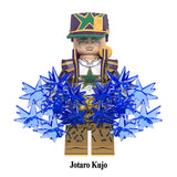 Load image into Gallery viewer, Jotaro Kujo Part 6 JoJo's Bizarre Adventure LEGO-compatible minifigure | custom brick minifigures