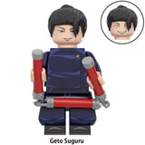 Load image into Gallery viewer, Suguru Geto Jujutsu Kaisen LEGO-compatible minifigure | custom brick minifigures