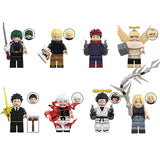 Load image into Gallery viewer, Jujutsu Kaisen minifigure set Satoru Gojo, Ryomen Sukuna, Yuji Itadori LEGO-compatible building block toys | 8-piece set