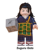 Load image into Gallery viewer, Suguru Geto Jjk LEGO-compatible minifigure | custom brick toy figure