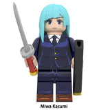 Load image into Gallery viewer, Kasumi Miwa Jjk LEGO-compatible minifigure | custom brick toy figure