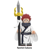 Load image into Gallery viewer, Ryomen Sukuna Jjk LEGO-compatible minifigure | custom brick toy figure