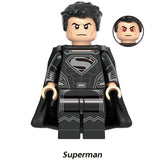Load image into Gallery viewer, Superman Justice League Anime LEGO-compatible minifigure | custom brick minifigures