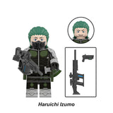Load image into Gallery viewer, Haruichi Izumo Kaiju No. 8 Defense Force LEGO-compatible minifigure | custom brick minifigures