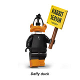 Load image into Gallery viewer, Daffy Duck Looney Tunes Classic Cartoon LEGO-compatible minifigure | custom brick minifigures