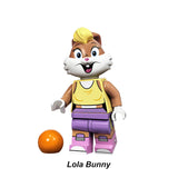 Load image into Gallery viewer, Lola Bunny Looney Tunes Classic Cartoon LEGO-compatible minifigure | custom brick minifigures