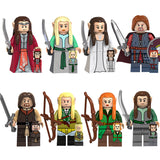 Load image into Gallery viewer, Lord Of The Rings (LOTR) Collection: Series 4 — 8-Piece Custom Minifigure Set