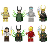 Load image into Gallery viewer, marvel-series-loki-variants-and-iron-man-armor-custom-minifigures-1set