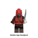 Load image into Gallery viewer, And Golden Superheroes LEGO-compatible minifigure | custom brick minifigures