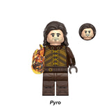 Load image into Gallery viewer, Pyro Superheroes LEGO-compatible minifigure | custom brick minifigures