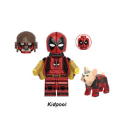 Load image into Gallery viewer, Kidpool Deadpool Corps Variant LEGO-compatible minifigure | custom brick minifigures