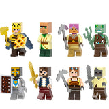 Load image into Gallery viewer, Minecraft Collection: Series 4 — 8-Piece Custom Minifigure Set