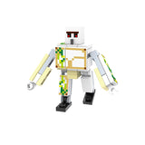 Load image into Gallery viewer, Iron Golem custom minifigures - Large scale Minecraft brick characters for horror and adventure dioramas.