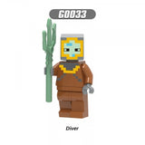 Load image into Gallery viewer, Minecraft Collection: Series 6 — 8-Piece Custom Minifigure Set