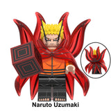 Load image into Gallery viewer, Naruto Uzumaki Baryon Mode LEGO compatible brick minifigure custom toy set 4
