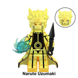 Load image into Gallery viewer, Naruto Uzumaki Bijuu Mode nine tails LEGO compatible brick minifigure set 4