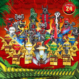 Load image into Gallery viewer, Ninjago Collection: Series 2— 24-Piece Custom Minifigure Set