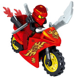 Load image into Gallery viewer, Digi Kai (Master of Fire) Ninjago LEGO-compatible minifigure | custom brick minifigures